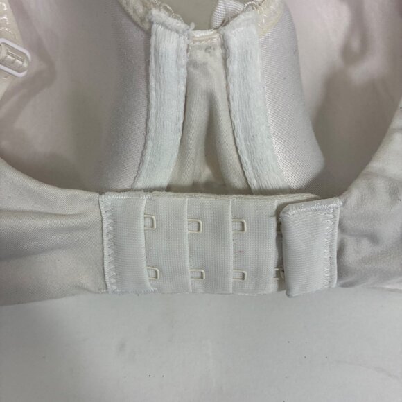 Body By Victoria Lined Demi Lace Trim Bra 34DD Elegant Everyday - Picture 5 of 9